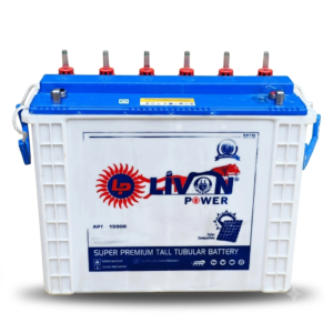 Livon Power 150Ah Tall Tubular Battery Long Backup Inverter Battery 60 month Warranty