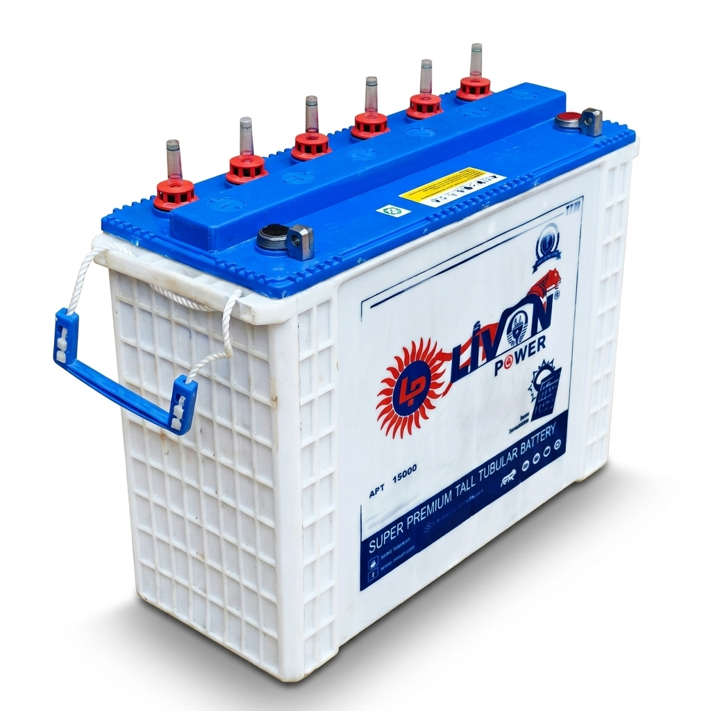 Livon Power 150Ah Tall Tubular Battery Long Backup Inverter Battery 60 month Warranty - Image 3