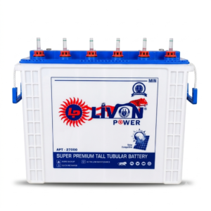 Livon Power 270Ah Tall Tubular Battery Long Backup Inverter Battery 72 month Warranty side